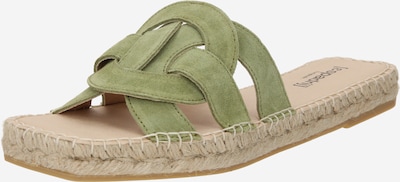espadrij l´originale Zapatos abiertos 'Ami' en verde claro, Vista del producto
