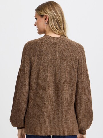 Pull-over ' BEVERLY PU 8 ' Fransa en marron