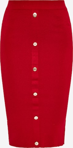 NAEMI Skirt in Red: front