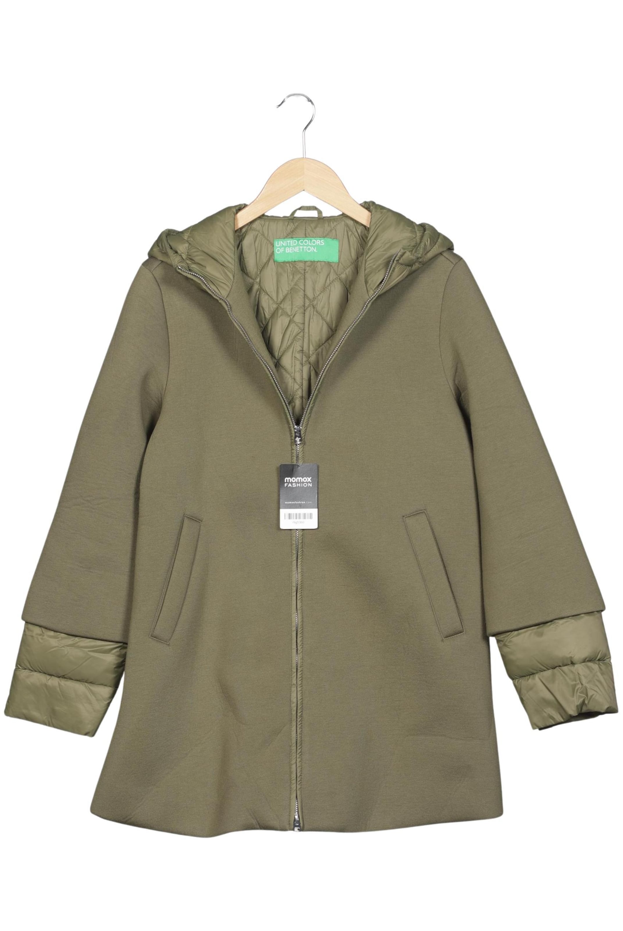 UNITED COLORS OF BENETTON Mantel L in Grün: Vorderseite