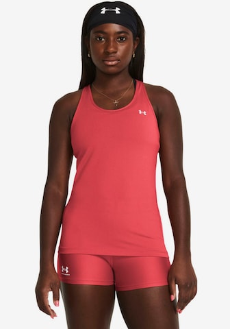 UNDER ARMOUR Sports Top in Red: front