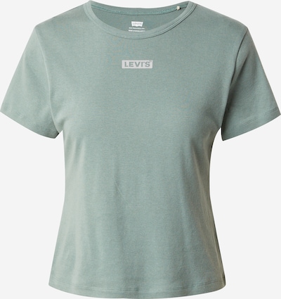 LEVI'S ® Paita 'Graphic Rickie Tee' värissä pastellinvihreä / valkoinen, Tuotenäkymä