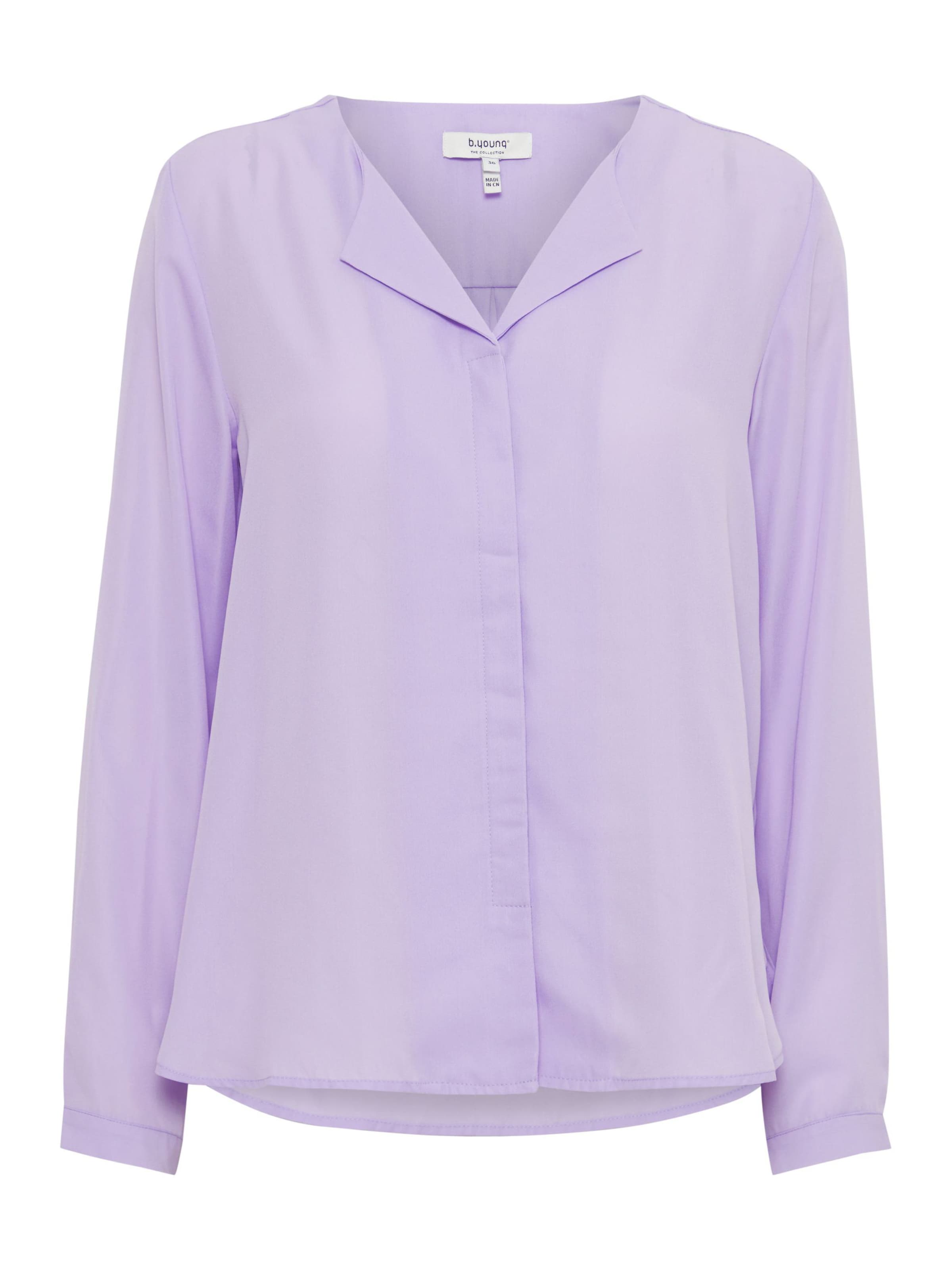 b.young Bluse 'Hialice' i lilla: forside