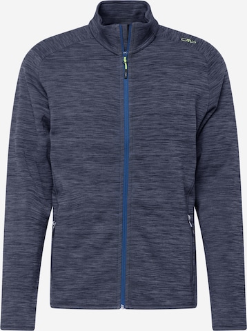 CMP Funktionele fleece-jas in Blauw: voorkant