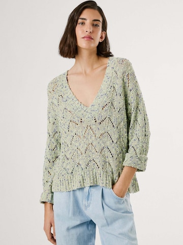 Pepe Jeans Pullover 'Camila' in Weiß: Vorderseite