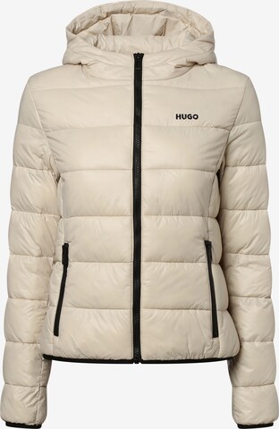 HUGO Between-Season Jacket 'Famara' in Beige: front