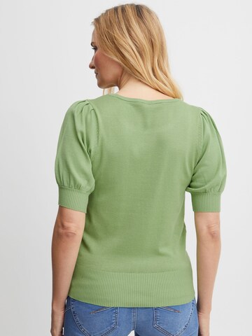 Fransa Sweater ' Zubasic ' in Green