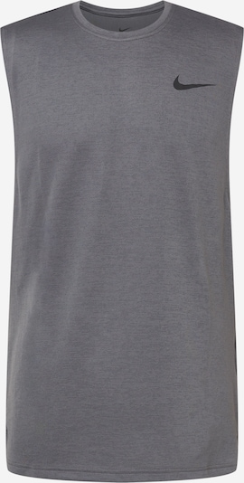 NIKE Functioneel shirt in de kleur Donkergrijs / Zwart, Productweergave