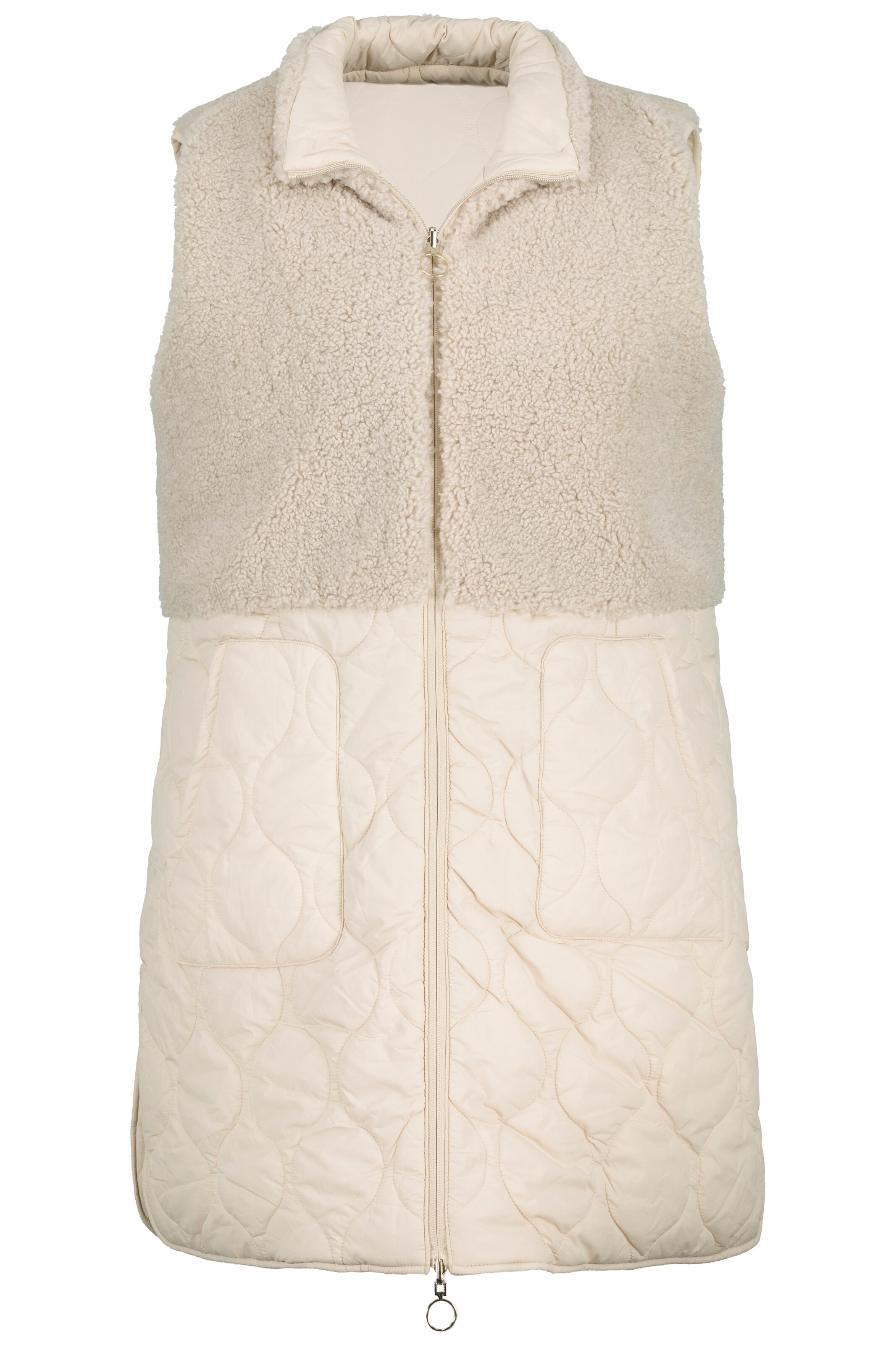 Ulla Popken Weste in Beige