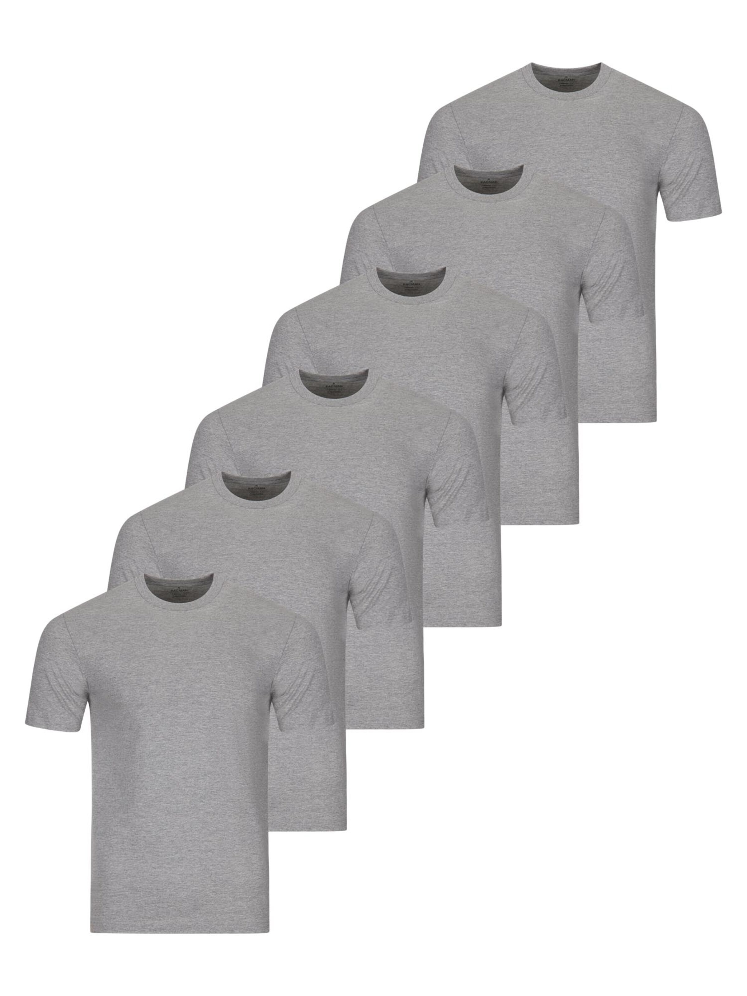 Ragman Undershirt 'Basic' in Grey: front