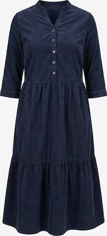 Ulla Popken Jurk in Blauw: voorkant