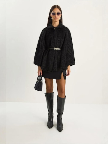Manteau d’hiver 'Mäntel' Bianco Lucci en noir : devant