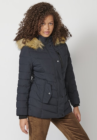 KOROSHI Winterjacke in Blau