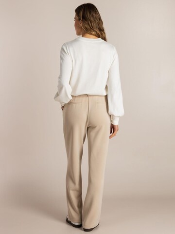 IVY BEAU Regular Trousers 'IVY Beau Saya broek Sand' in Beige