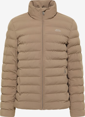 ICEBOUND Zimska jakna | rjava barva: sprednja stran
