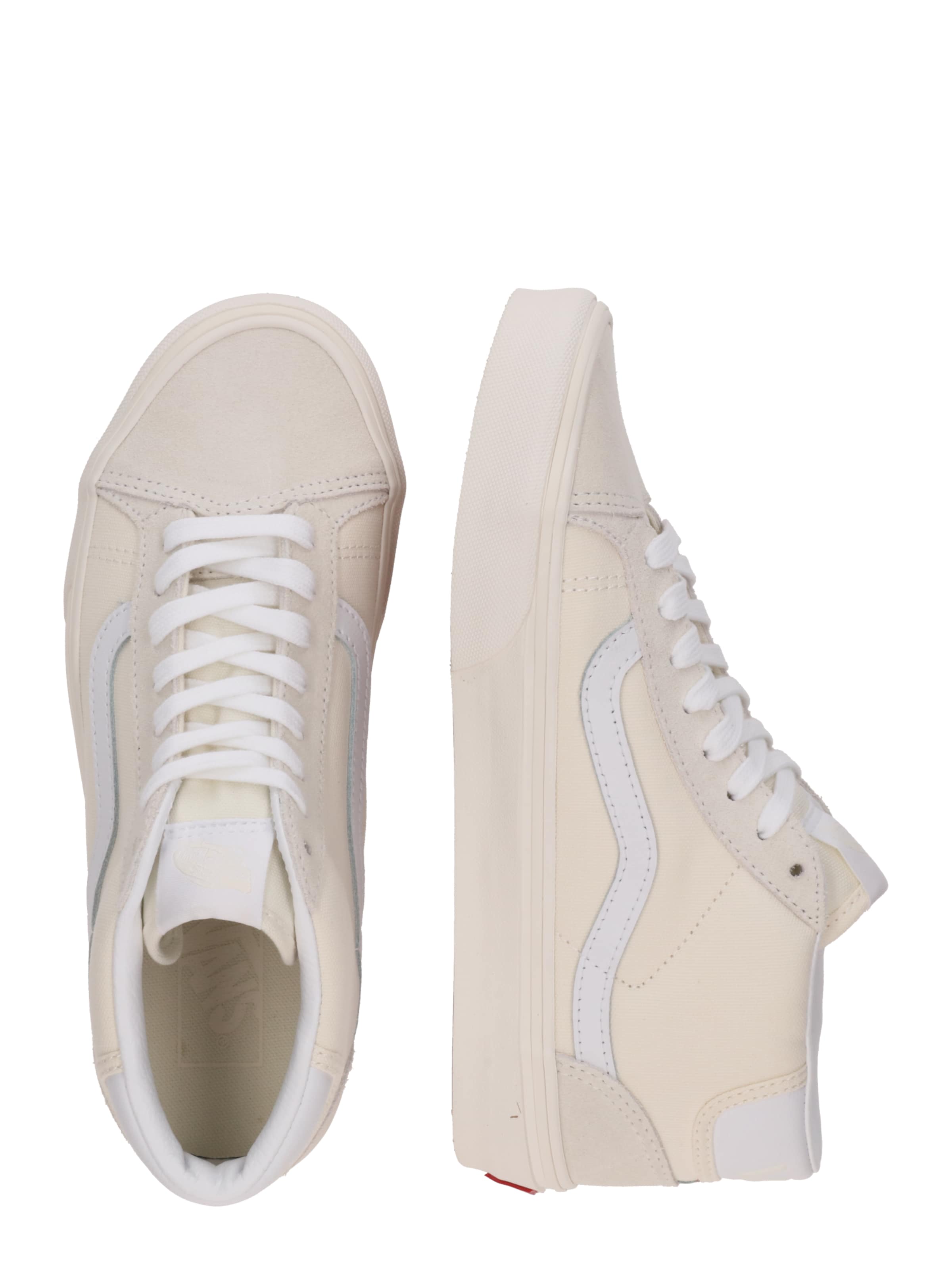 Baskets hautes 'Skool 37' VANS en beige