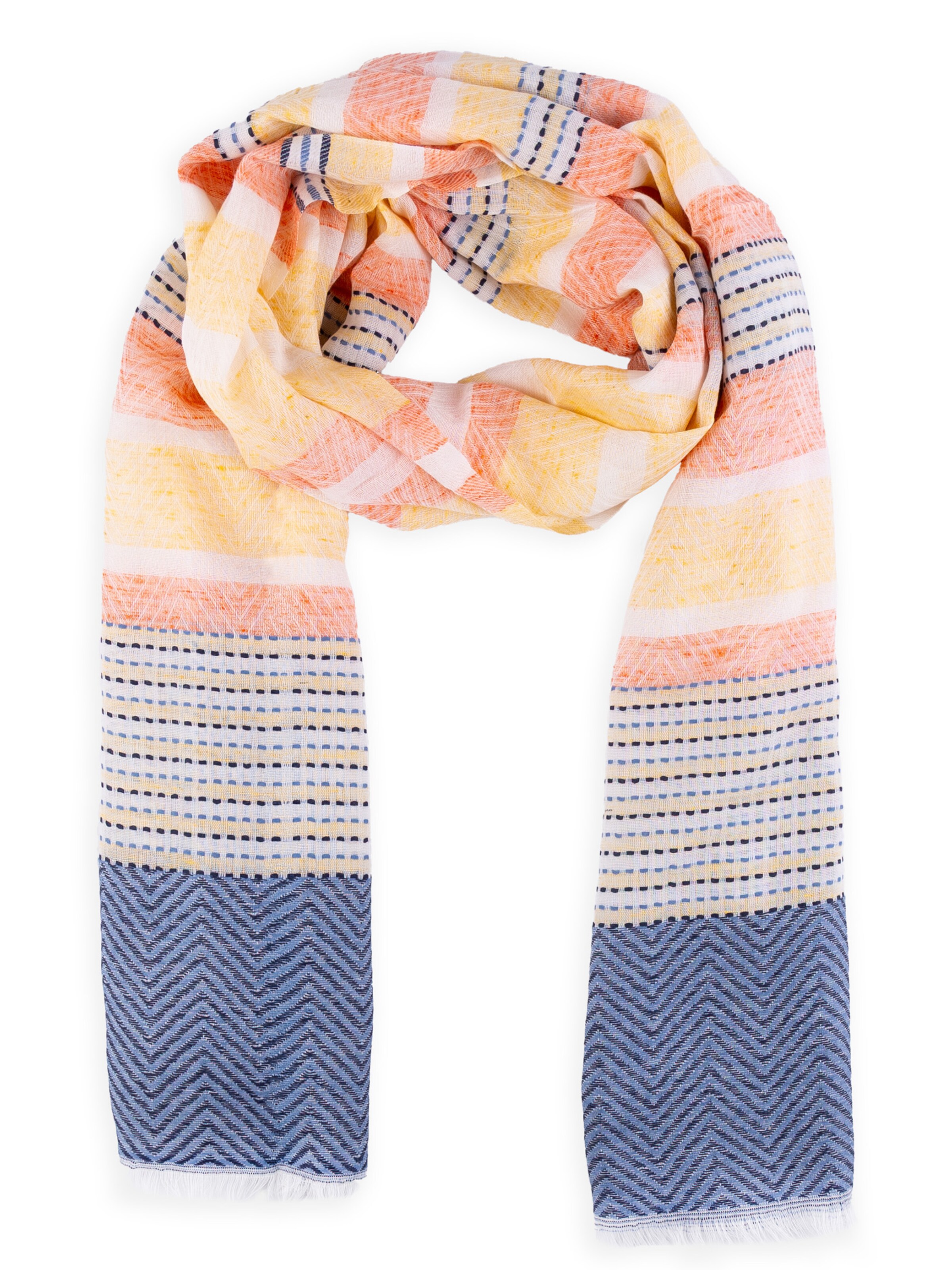 Passigatti Wrap in Yellow: front