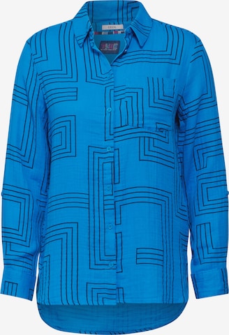 CECIL Bluse in Blau: Vorderseite