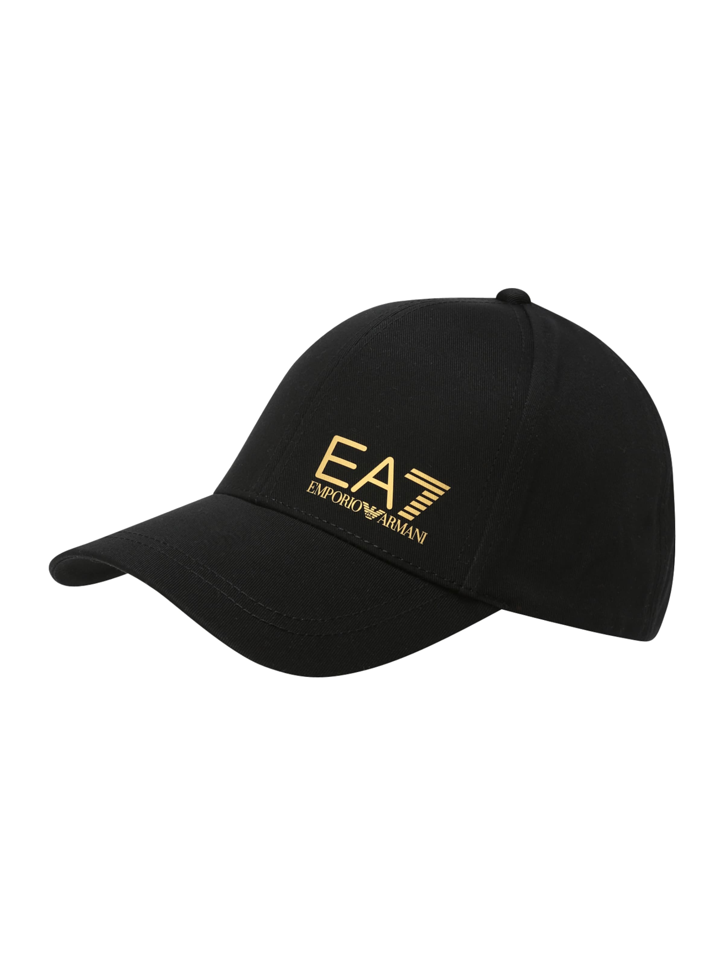 EA7 Emporio Armani Cap in Black: front
