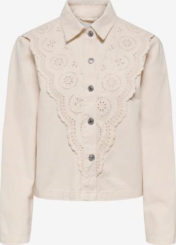 Veste mi-saison 'ONLElsa' ONLY en gris : devant