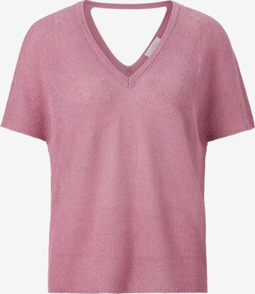 Pull-over Rich & Royal en rose : devant