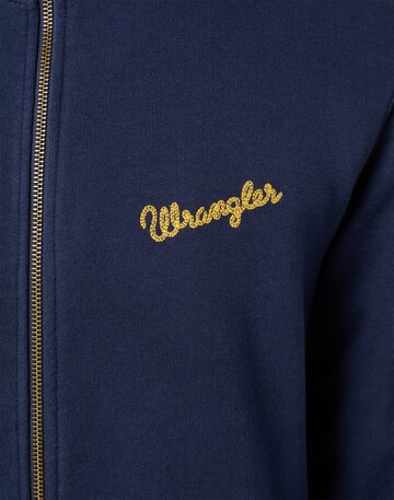 Veste de survêtement 'Funnel' WRANGLER en bleu