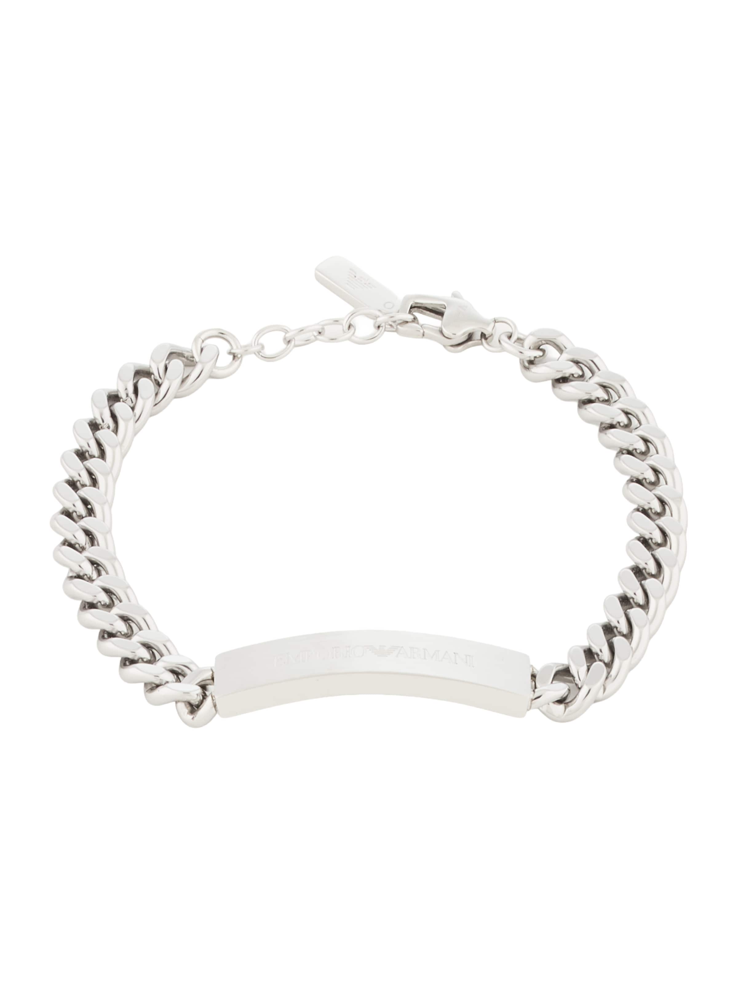 Emporio Armani Bracelet in Silver: front