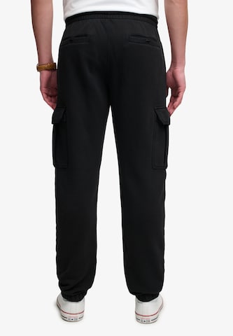Superdry & Co Tapered Cargobroek in Zwart