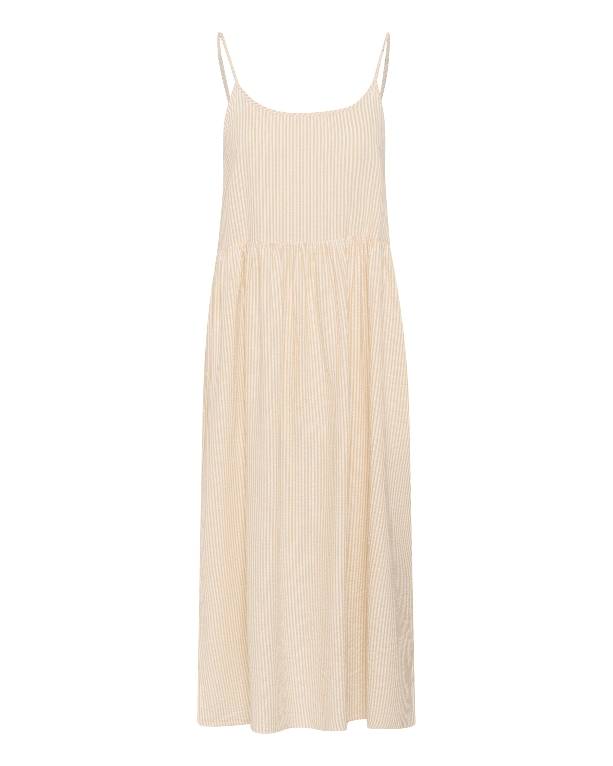 Robe d’été SAINT TROPEZ en beige : devant