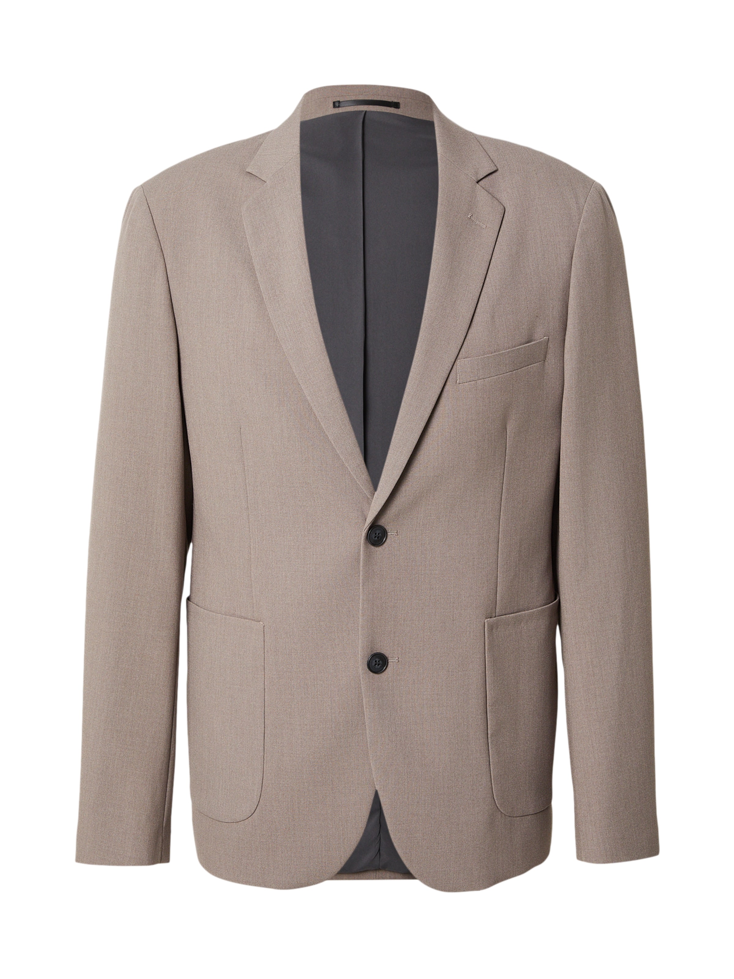 Lindbergh Regular fit Ανδρικό σακάκι 'Superflex' σε μπεζ: μπροστά