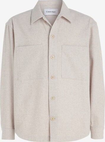 Calvin Klein Between-Season Jacket in Beige: front