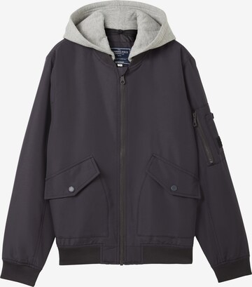 TOM TAILOR Between-Season Jacket in Grey: front