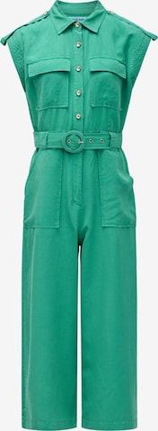 Salsa Jeans Jumpsuit in Groen: voorkant