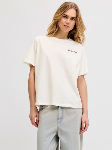 JJXXMajica 'JXBLOMMA' - bijela boja: prednji dio