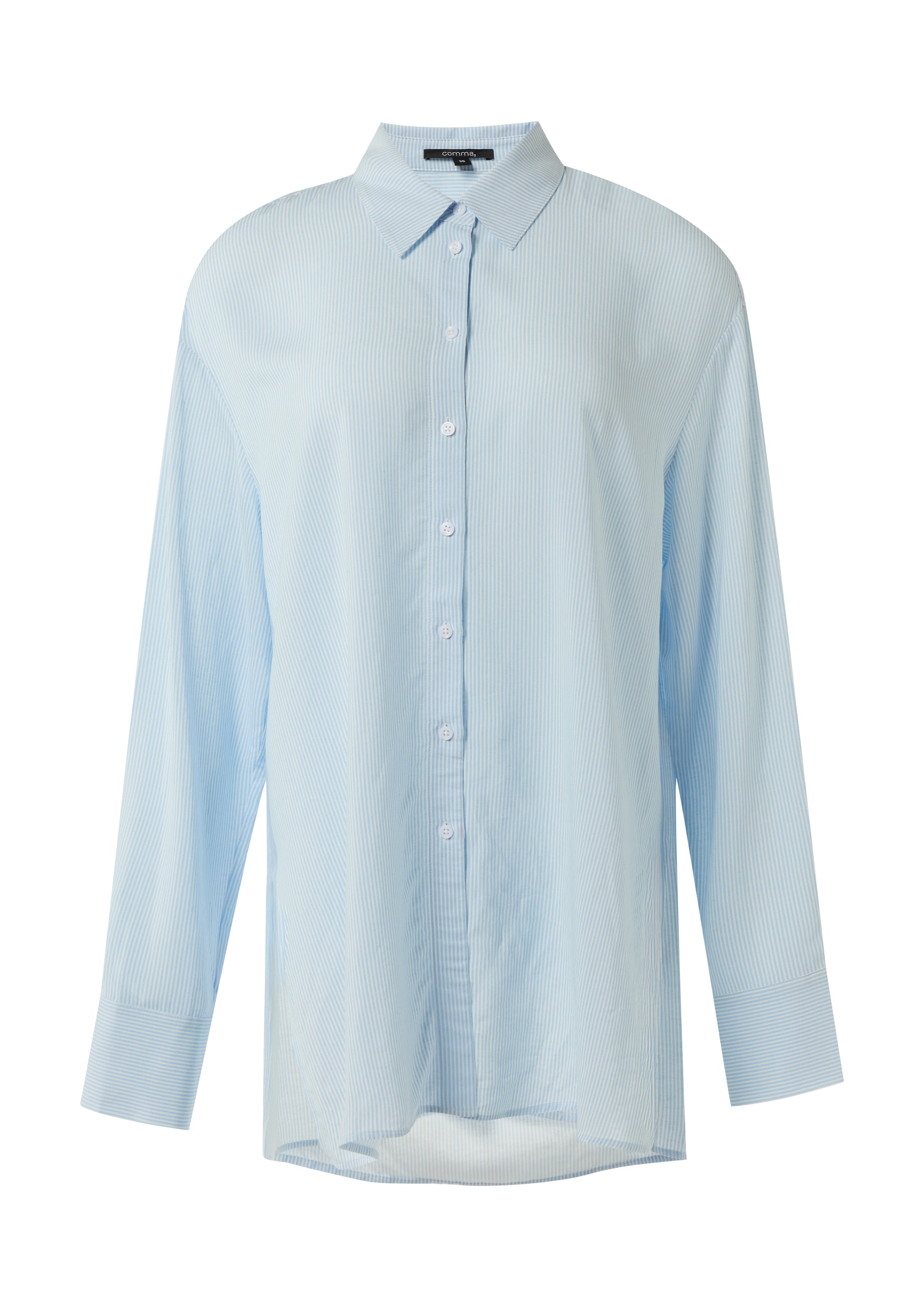 COMMA Blouse in Blue: front