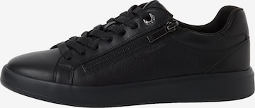 Tamaris Sneakers laag 'Basic' in Zwart: voorkant