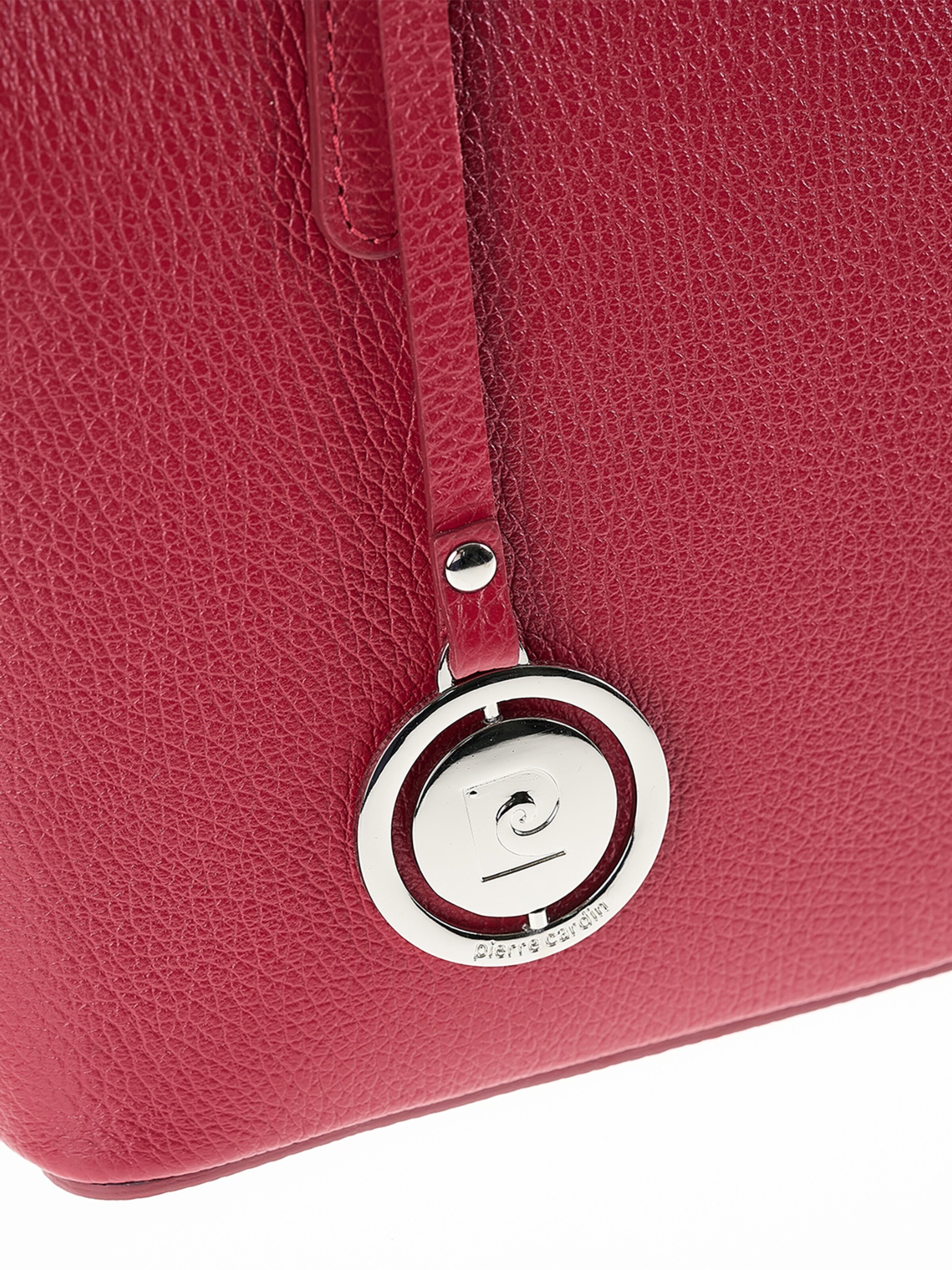 PIERRE CARDIN Schultertasche 'Elowen Lux' in Rot