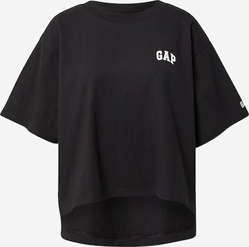 GAP Shirt in Zwart: voorkant