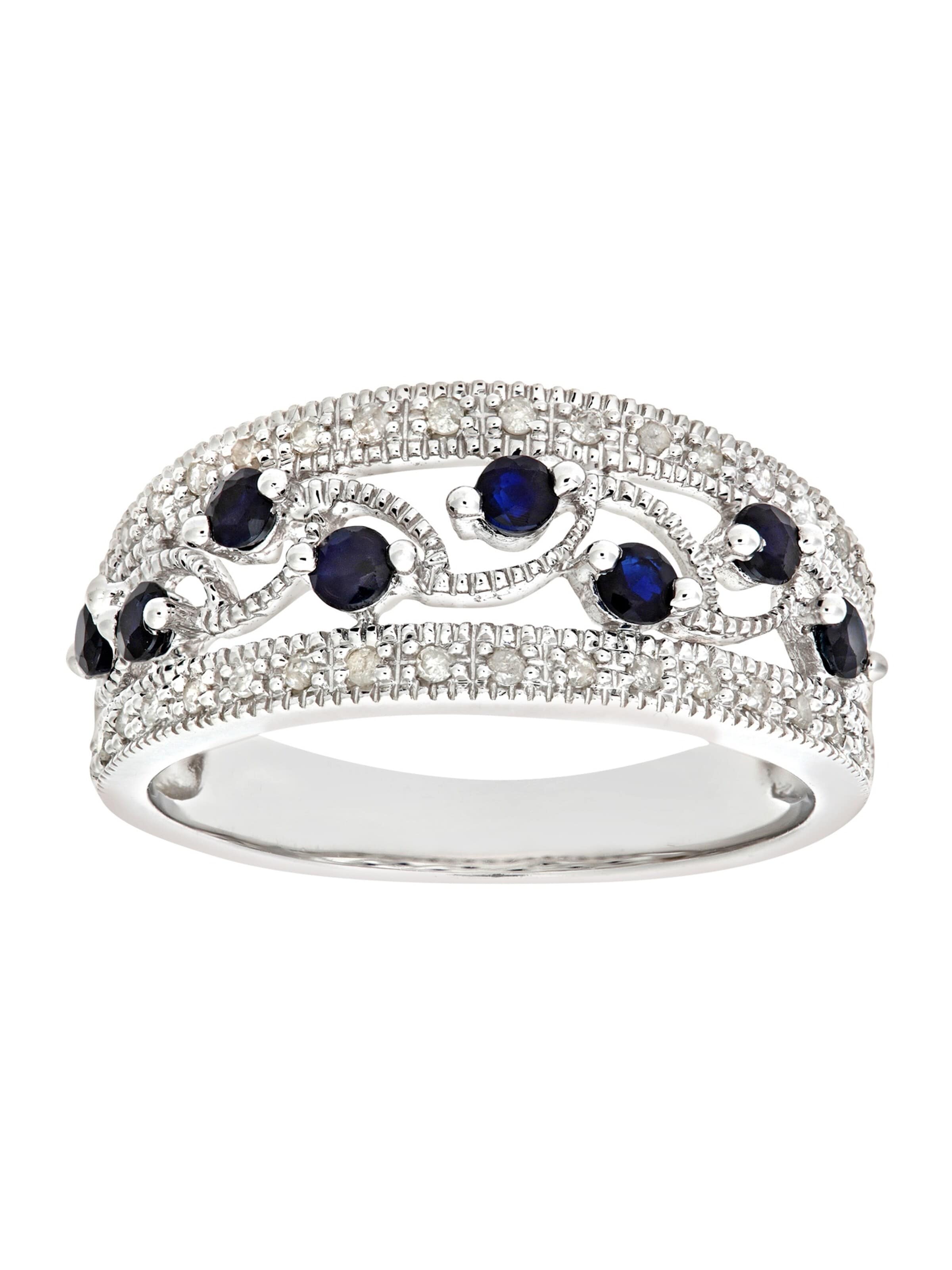 DIAMANT LETERNEL Ring in Silver: front