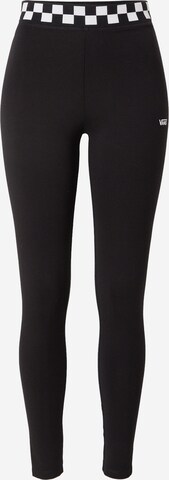 Skinny Leggings de la VANS pe negru: față