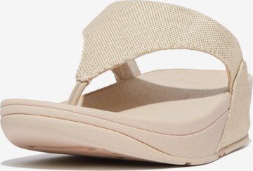 FitFlop Zehentrenner in Beige: predná strana