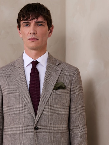 Coupe regular Veste de costume Next en marron