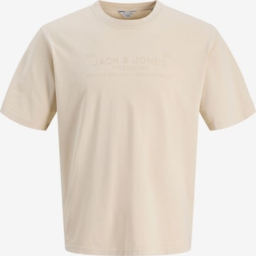 JACK & JONES - Camiseta en beige: frente