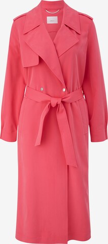 s.Oliver BLACK LABEL Between-Seasons Coat in Pink: front
