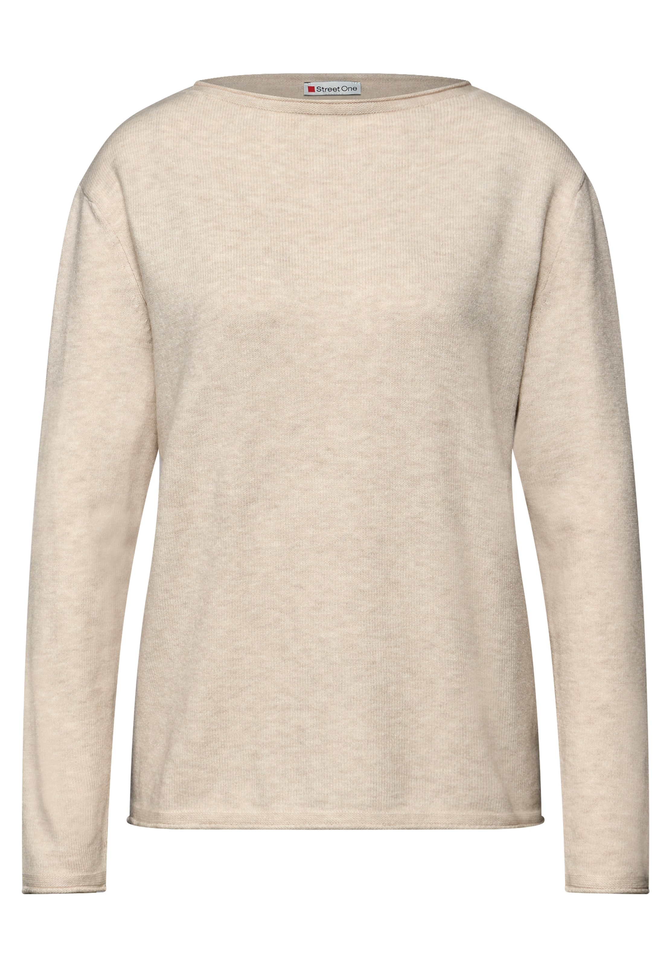 STREET ONE Sweater in Beige: front