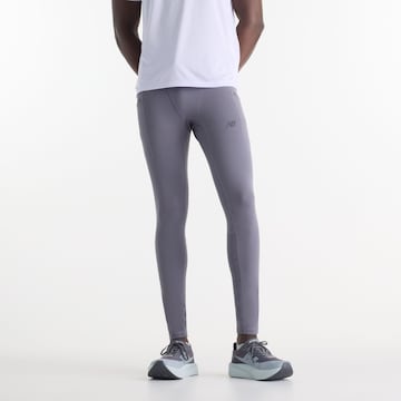 Coupe slim Pantalon de sport 'Reflective RC Heat Tight 28"' new balance en gris : devant