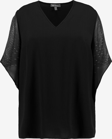Ulla Popken Bluse in Schwarz: Vorderseite