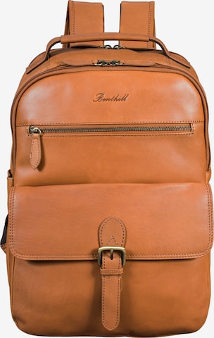 Benthill Backpack in Brown: front