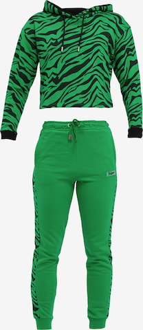 Survêtements Tom Barron en vert : devant