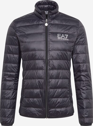 EA7 Emporio Armani Zimska jakna | črna / bela barva, Prikaz izdelka